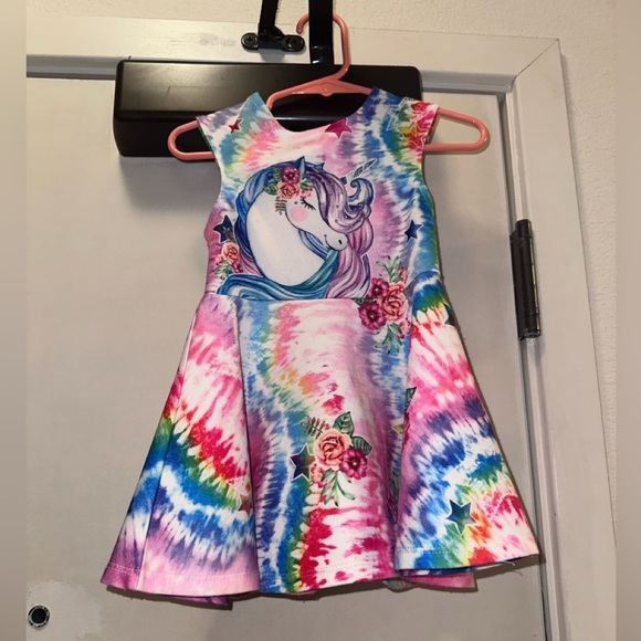 Sara Sara skater‎ dress unicorn 🦄 - Picture 1 of 3